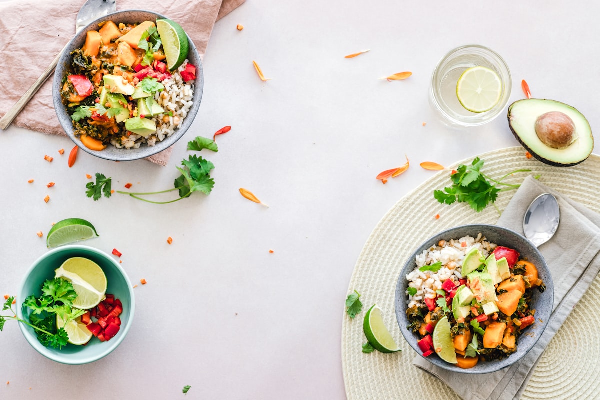 Nutrition consultation with wellness expert